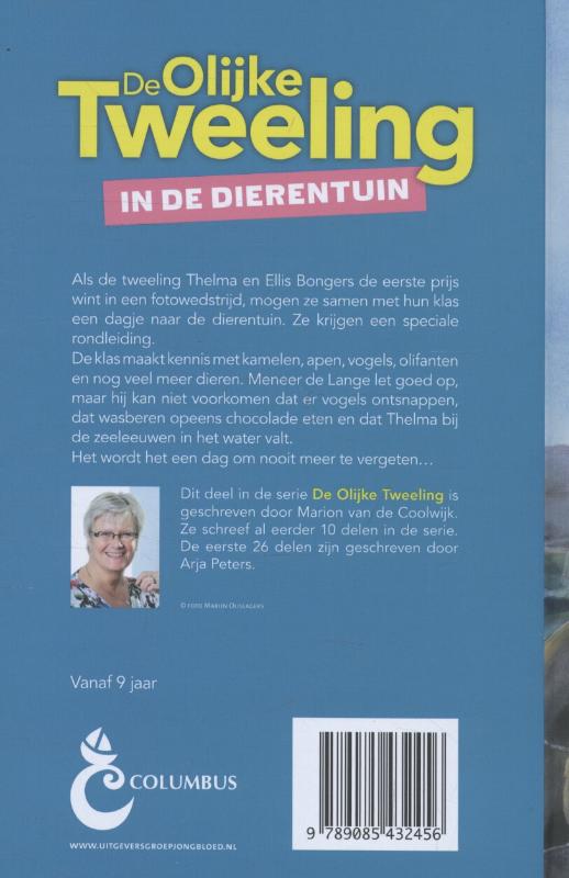 De olijke tweeling in de dierentuin / De olijke tweeling / 33 achterkant