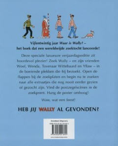 Jubileumboek / Waar is Wally achterkant