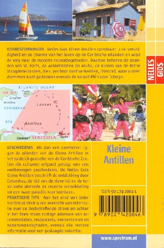 Kleine Antillen, Aruba, Bonaire, Curacao / Nelles gidsen achterkant