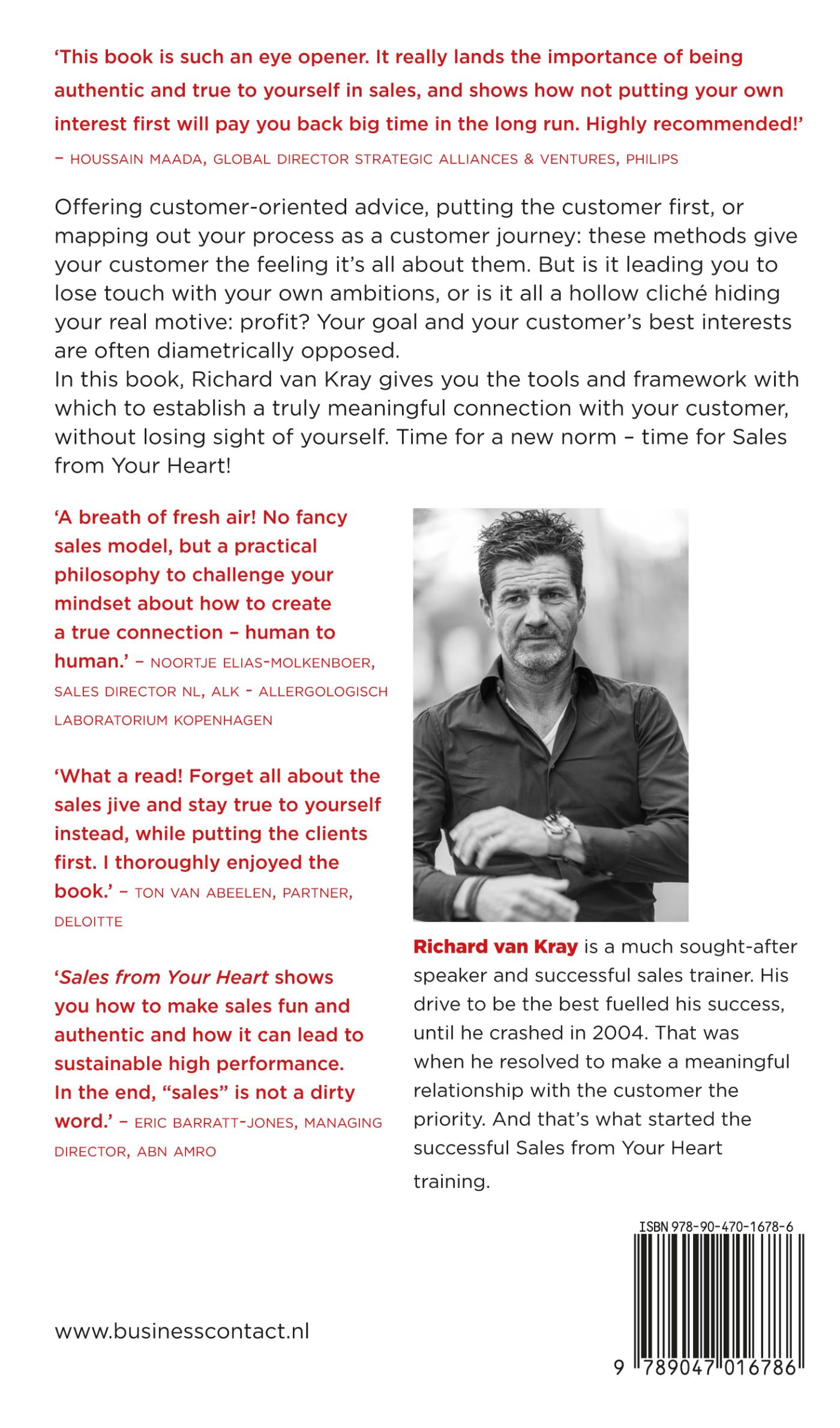 Sales From Your Heart achterkant