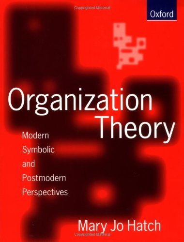 Organization Theory: Modern, Symbolic, and Postmod