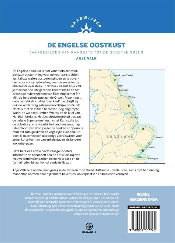 Vaarwijzer De Engelse Oostkust / Vaarwijzer Vaarwijzer De Engelse Oostkust / Vaarwijzer achterkant