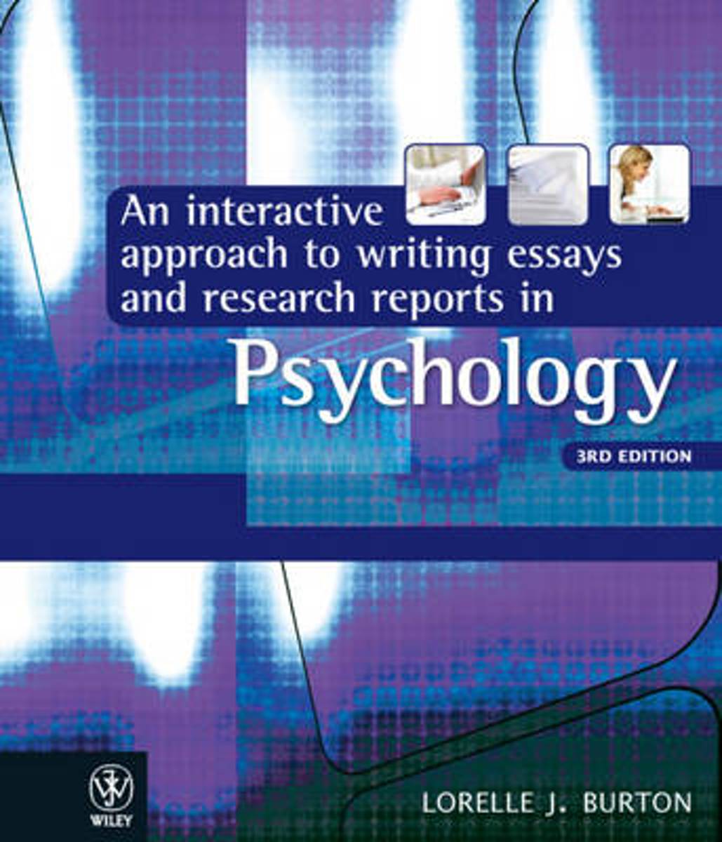 boekenbalie_9781742166490_cover An Interactive Approach to Writing Essays and Research Reports in Psychology