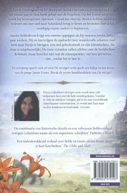 De oorsprong / Reiziger achterkant