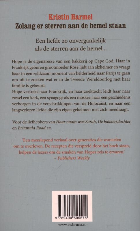 Zolang er sterren aan de hemel staan Zolang er sterren aan de hemel staan achterkant