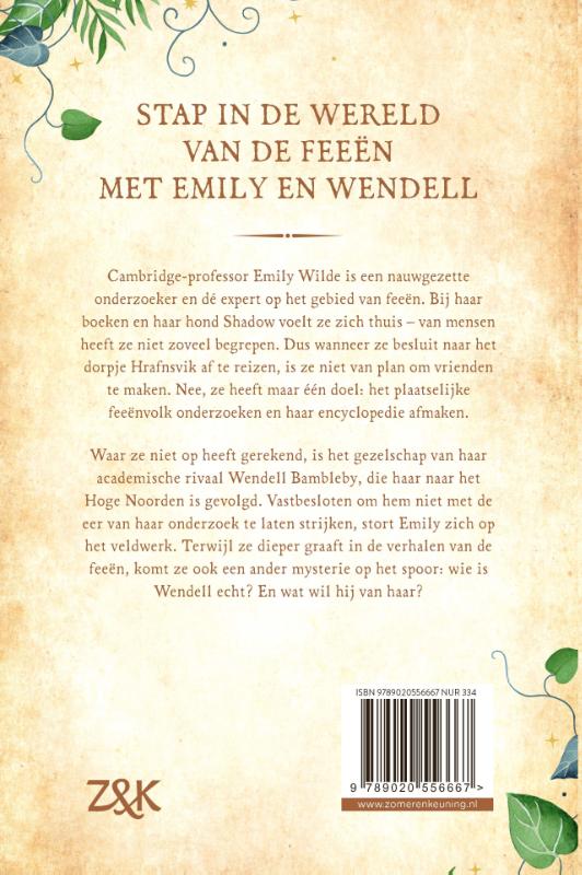 Emily Wildes encyclopedie der feeën / Emily Wilde / 1 achterkant