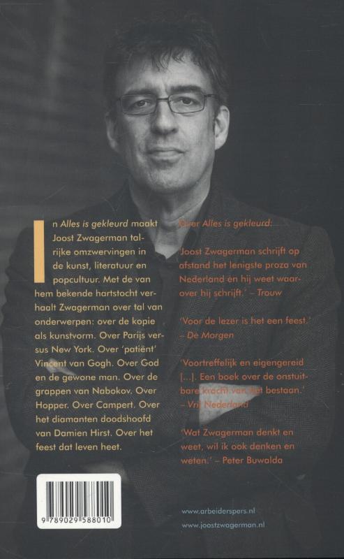 Alles is gekleurd Alles is gekleurd achterkant