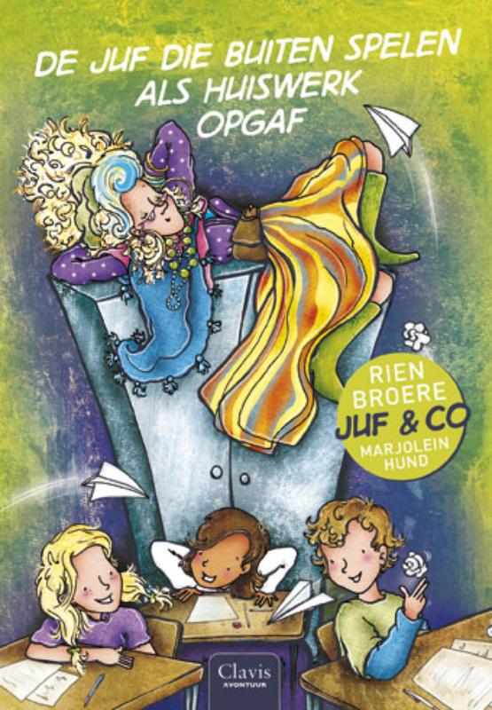 boekenbalie_9789044813432_cover De juf die buiten spelen als huiswerk opgaf / Juf & Co / 1