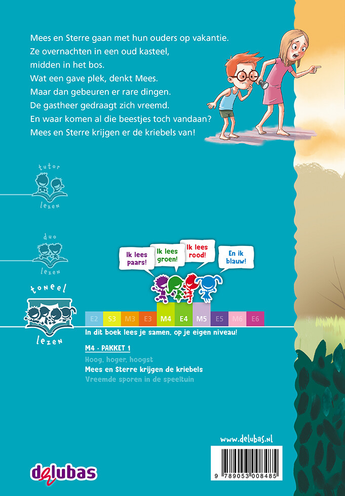 Mees en Sterre krijgen de kriebels / Samen lezen achterkant