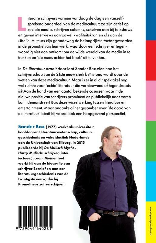De literatuur draait door achterkant