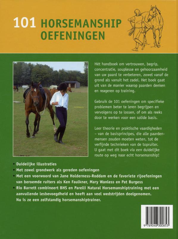 101 horsemanship oefeningen achterkant