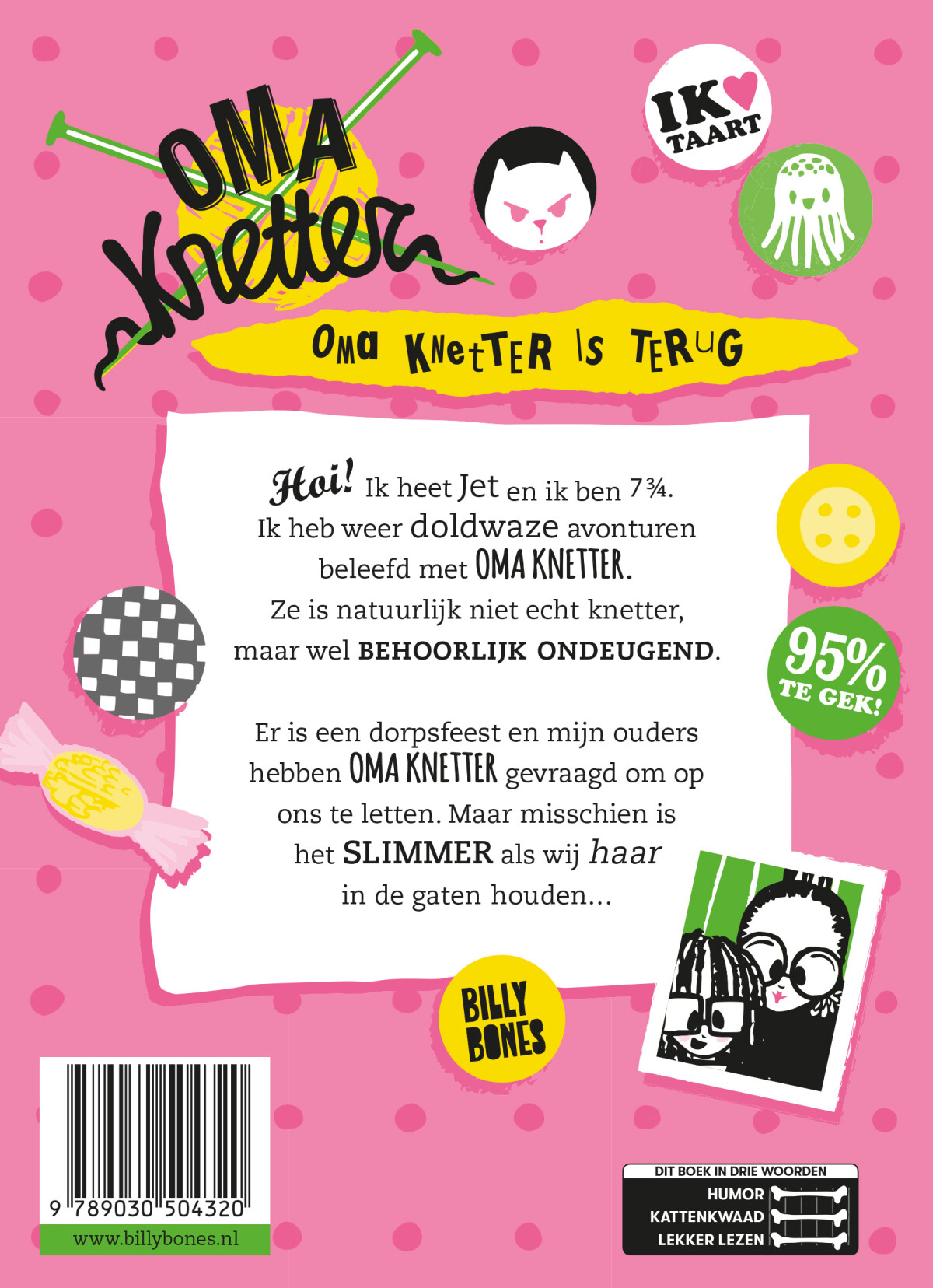 Feesten & beesten / Oma Knetter / 2 achterkant