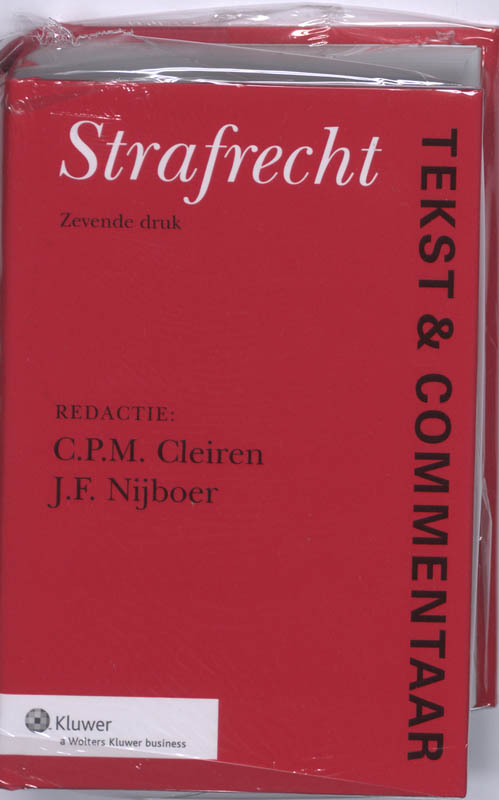Tekst & Commentaar / Strafrecht / Tekst & Commentaar