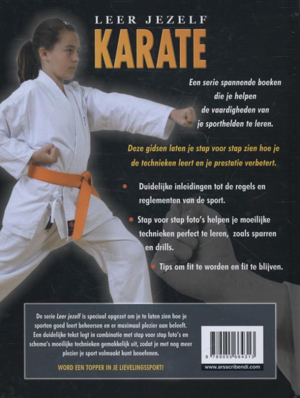 Karate / Leer jezelf achterkant