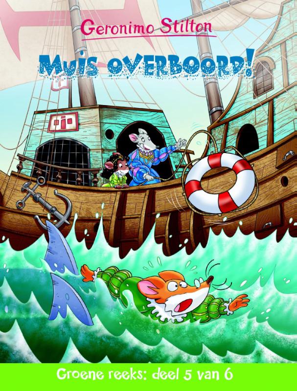 boekenbalie_9789085923404_cover Muis overboord! / Groene Reeks / 2
