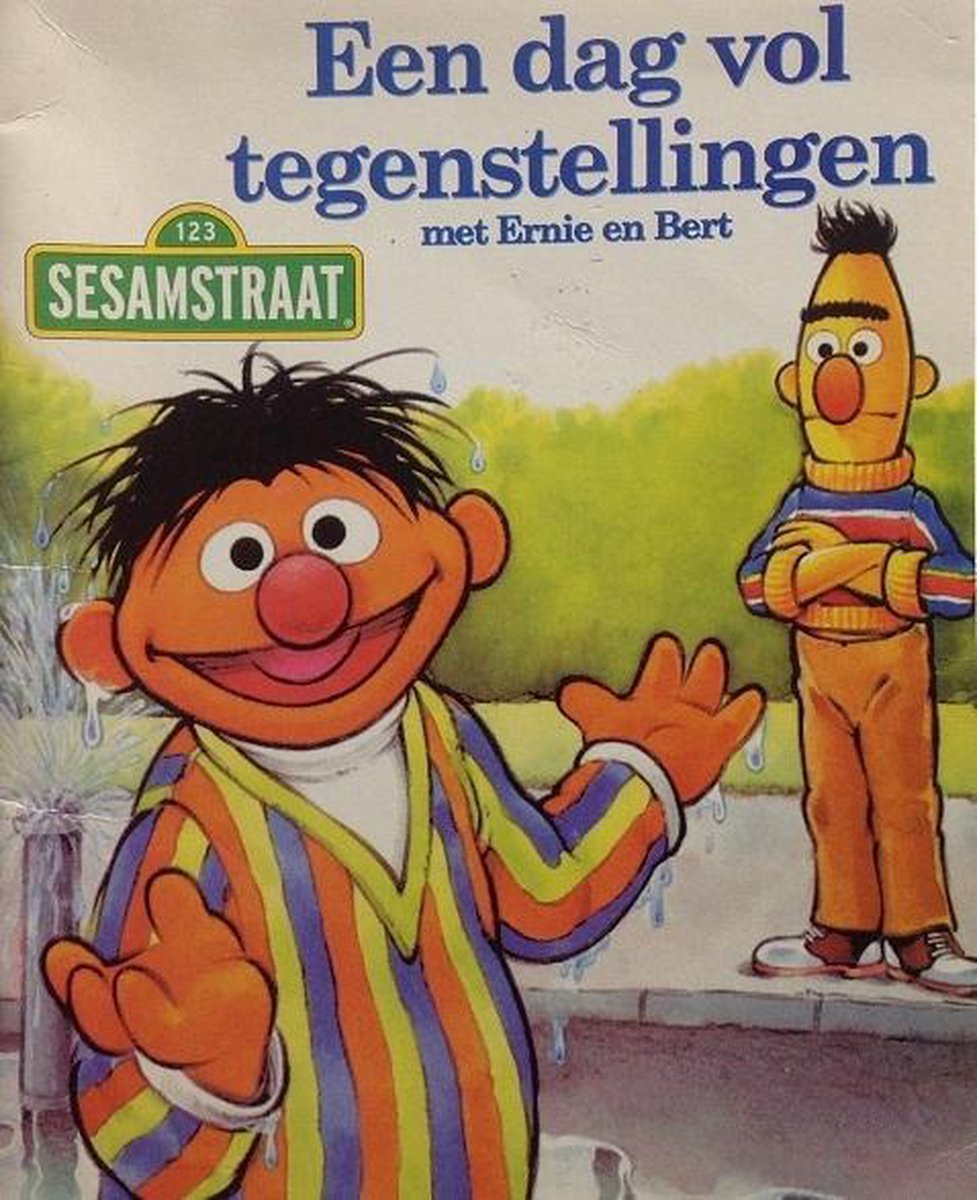 Sesamstraat een dag vol tegenstellingen met Ernie en Bert