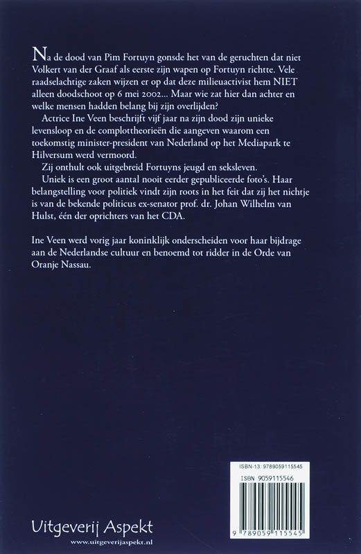 Moord namens de 'Kroon'? Moord namens de 'Kroon'? achterkant