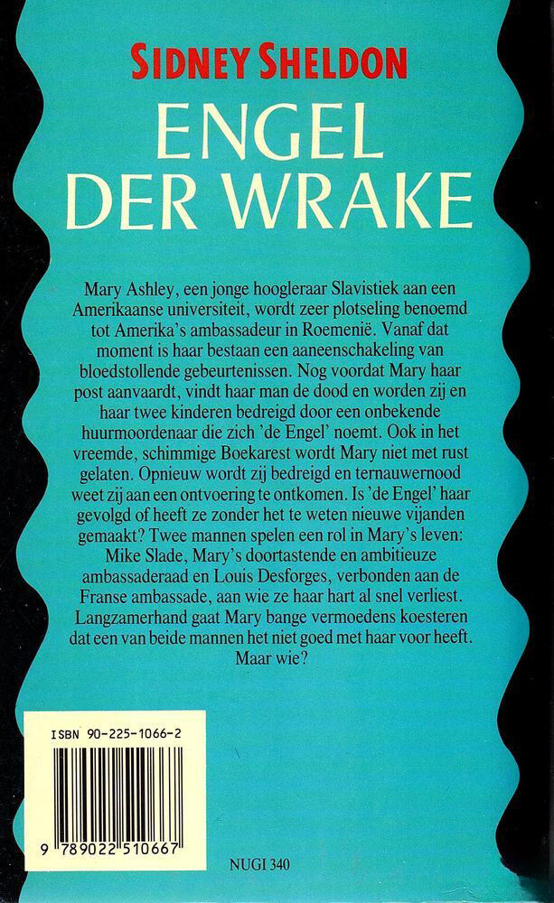 Engel der wrake achterkant