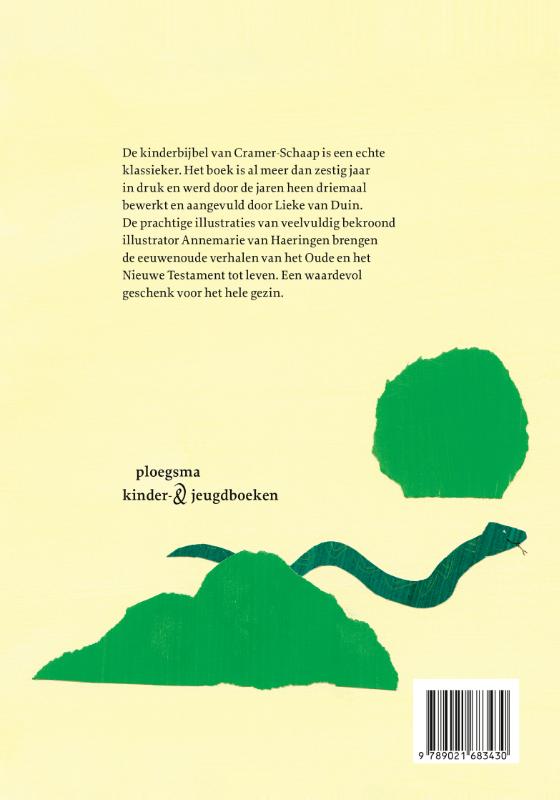 Kinderbijbel achterkant