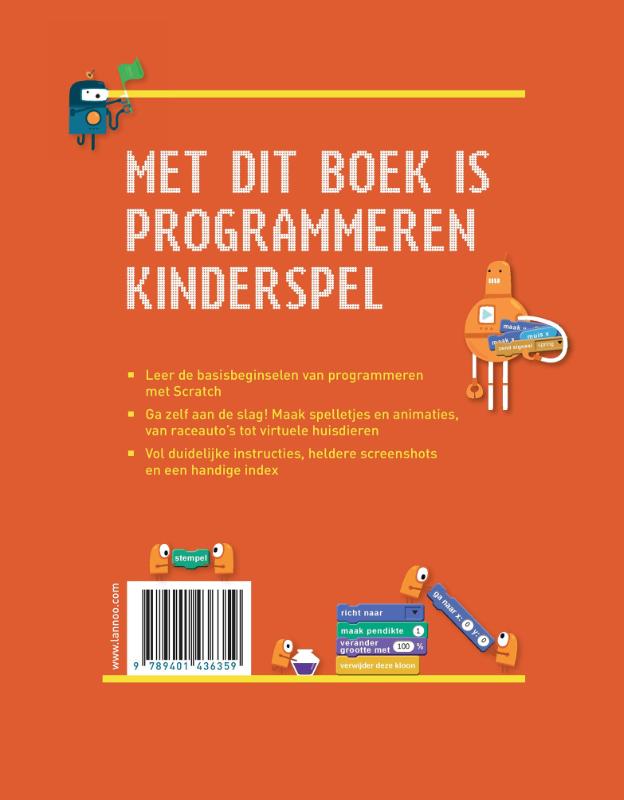 Ik kan al programmeren met Scratch achterkant