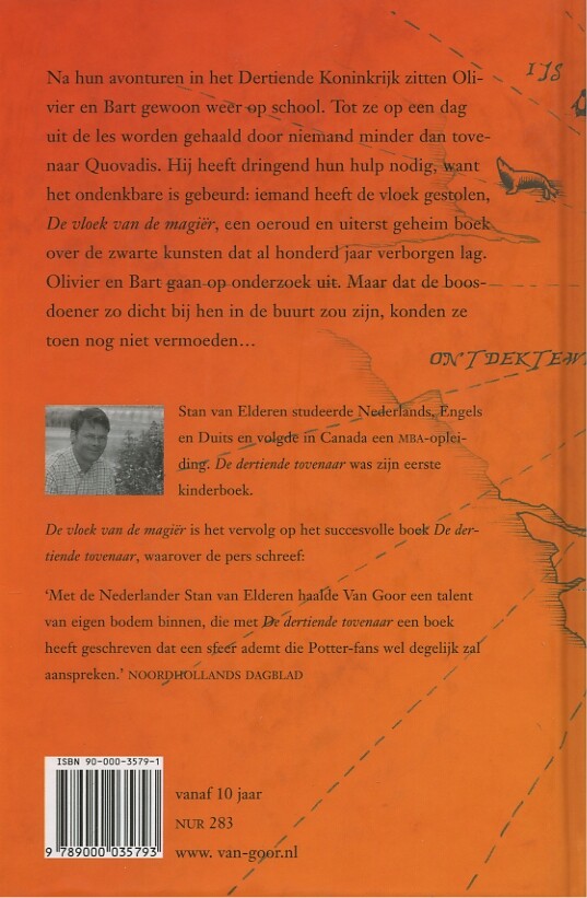 De vloek van de magiër achterkant
