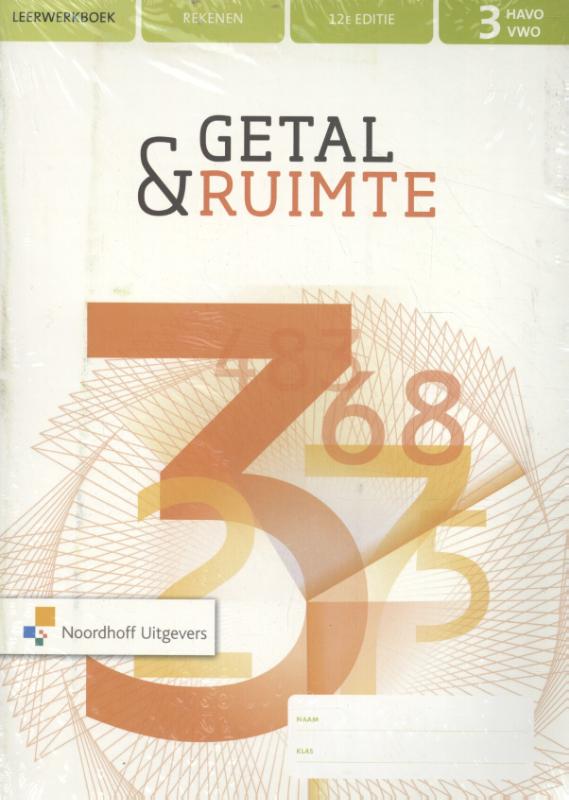 Getal & Ruimte 3 havo/vwo rekenen leerwerkboek