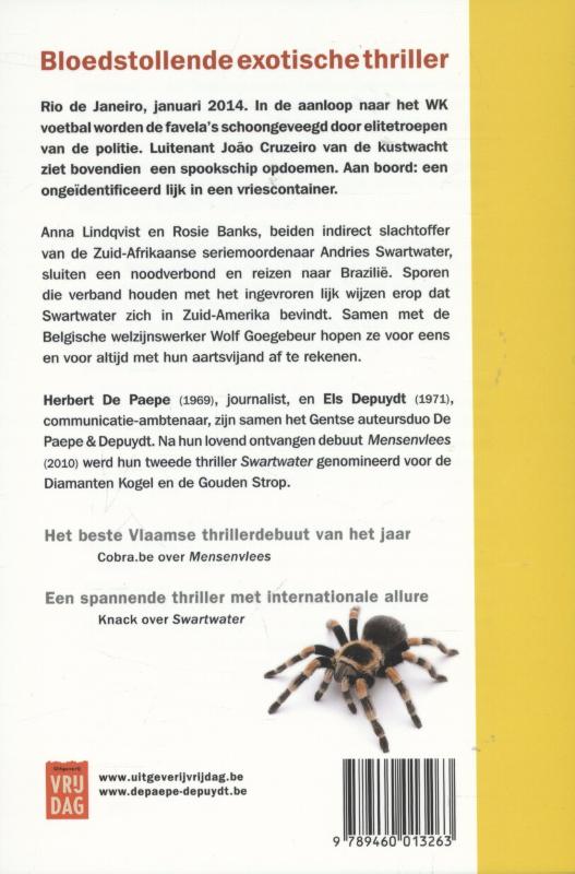 Tarantula achterkant