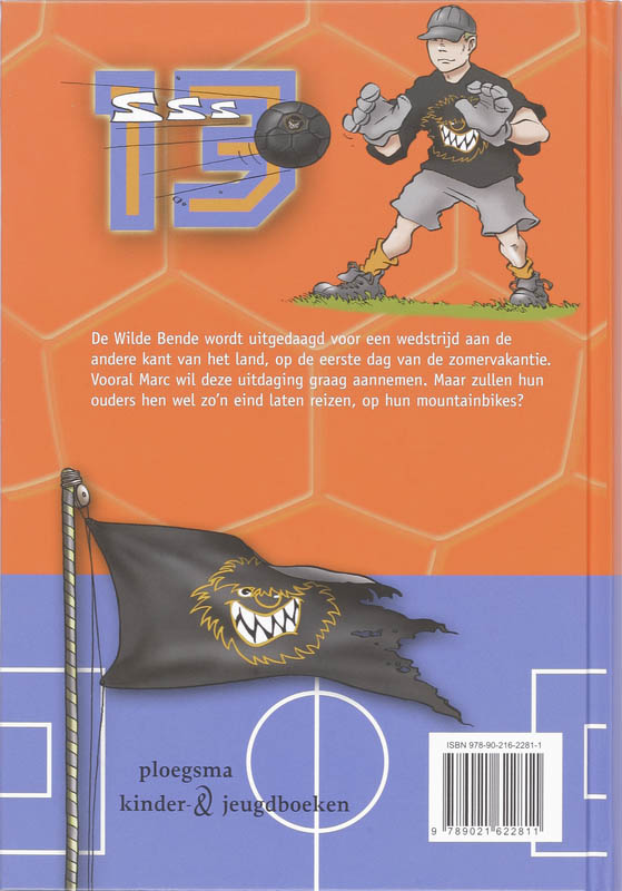 Marc de onbedwingbare / De wilde voetbalbende / 13 achterkant