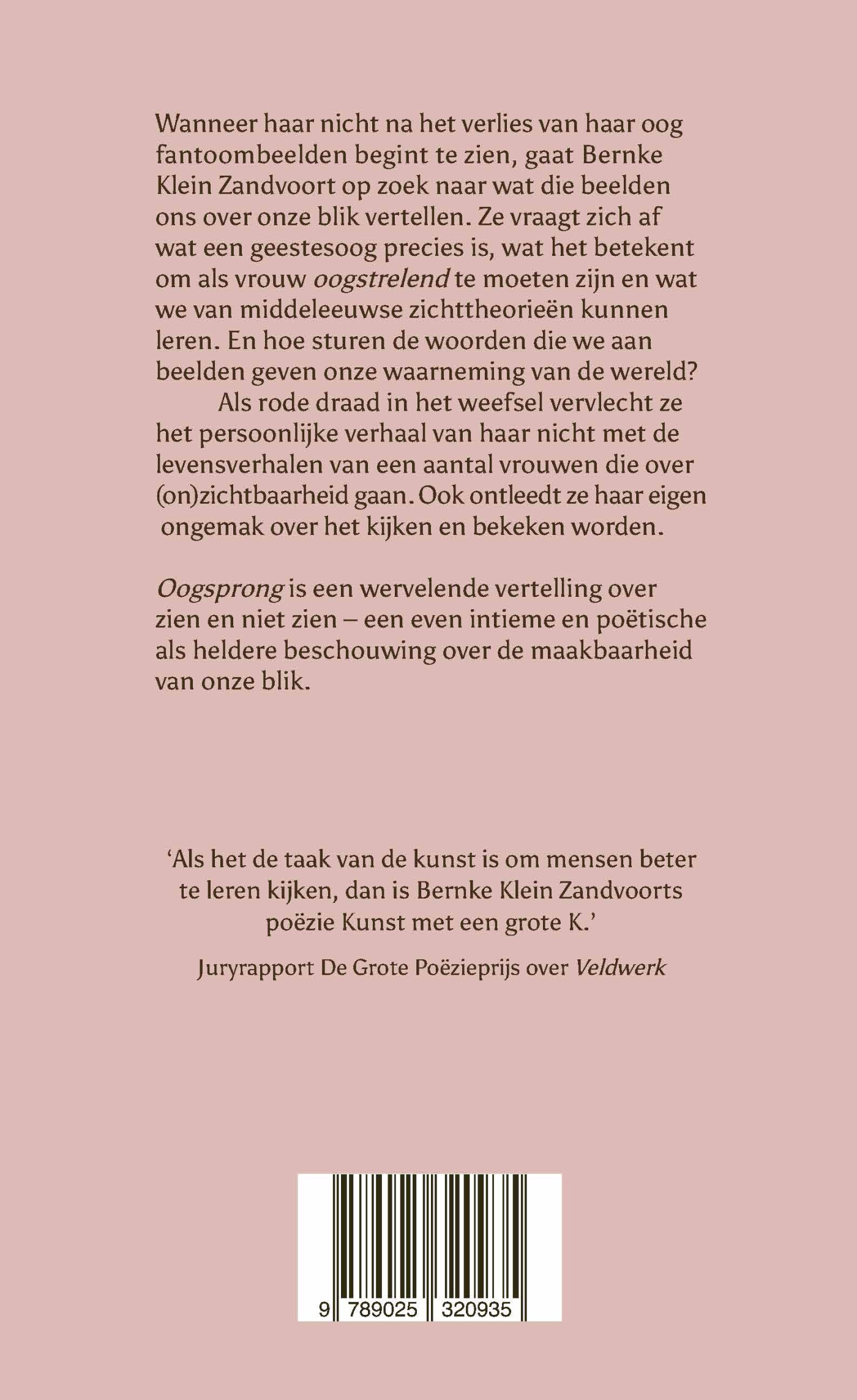 Oogsprong achterkant