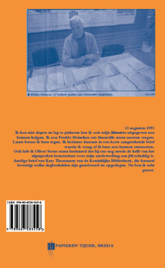 Memoires 1991-B / Memoires Willem Oltmans achterkant