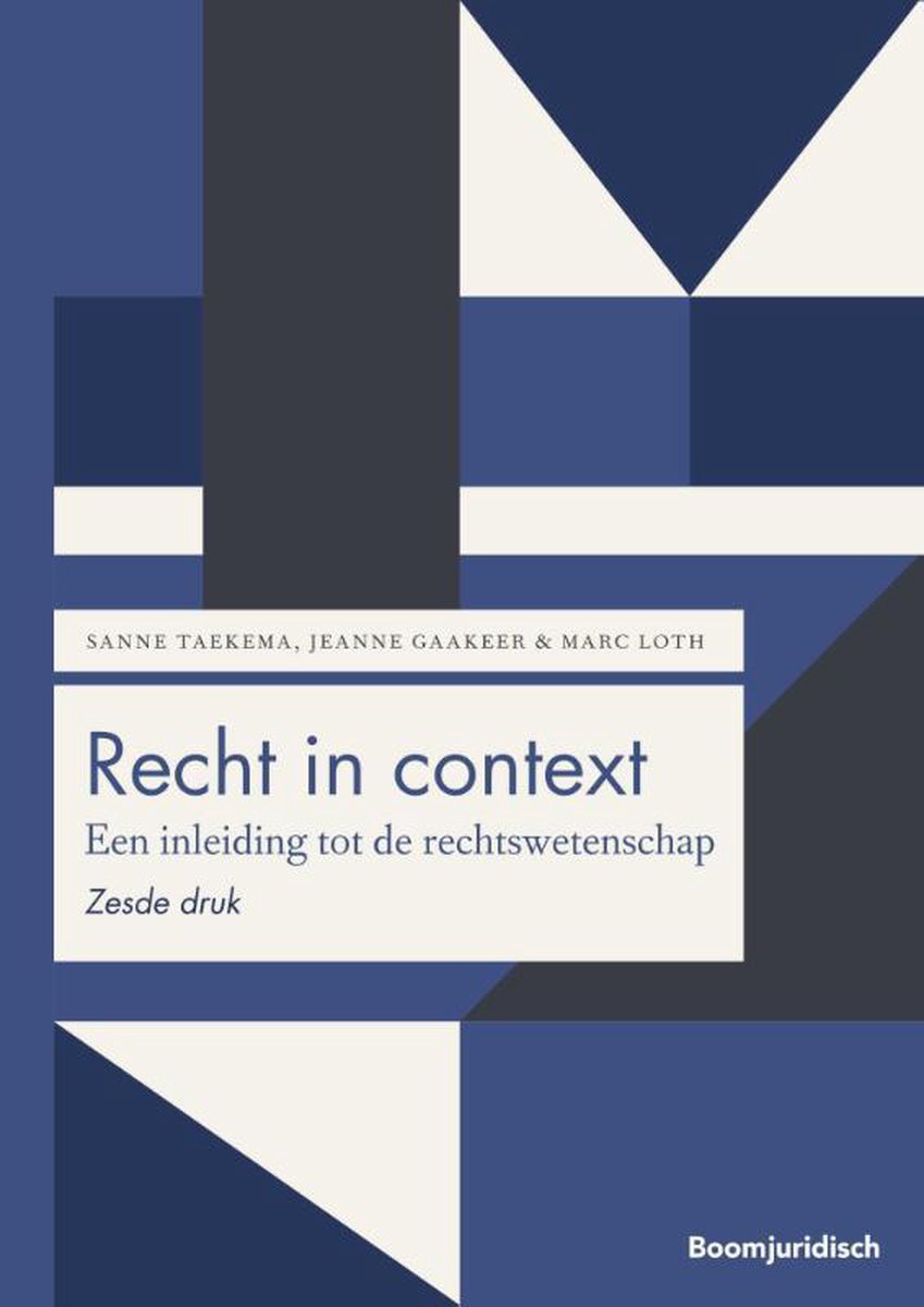 boekenbalie_9789462907652_cover Recht in context / Boom Juridische studieboeken