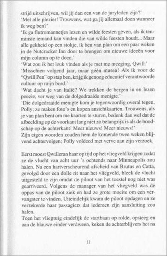 De kat die in de penarie zat / Jim Qwilleran