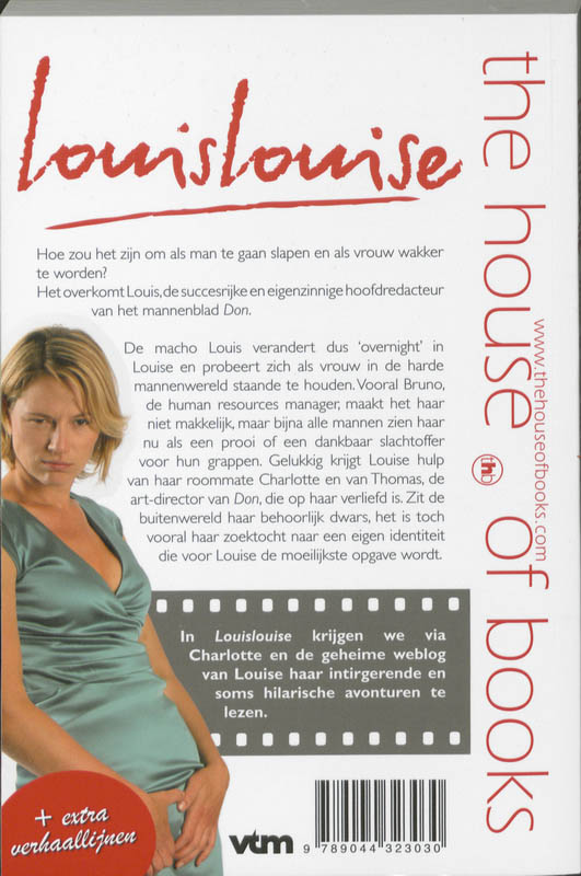 Louislouise Niets is wat het lijkt achterkant