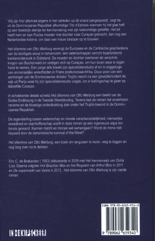 Het dilemma van Otto Warburg achterkant