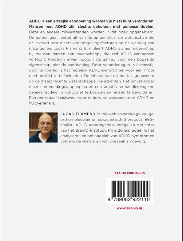 De Epigenetica van ADHD & Glutamaat achterkant