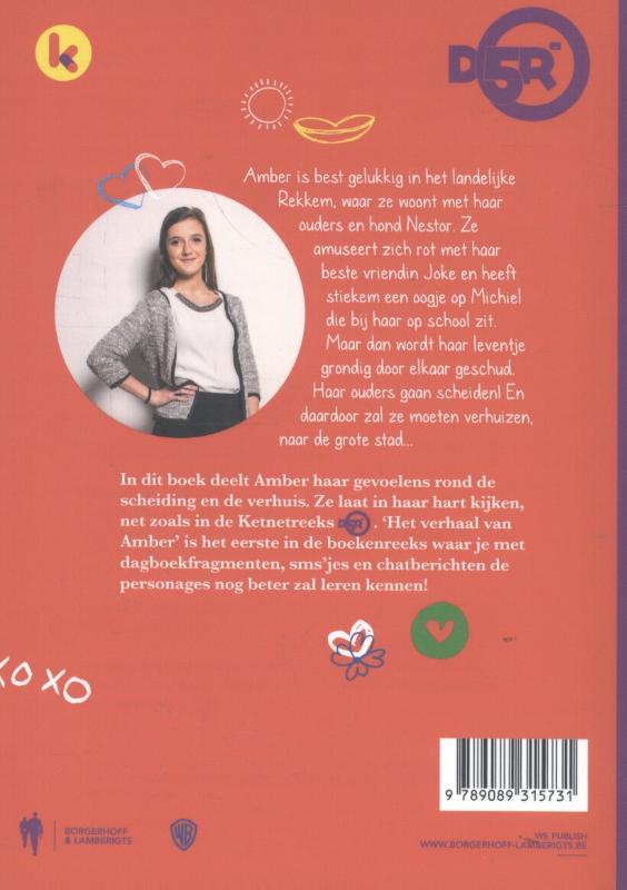 Het verhaal van Amber / D5R Het verhaal van Amber / D5R achterkant