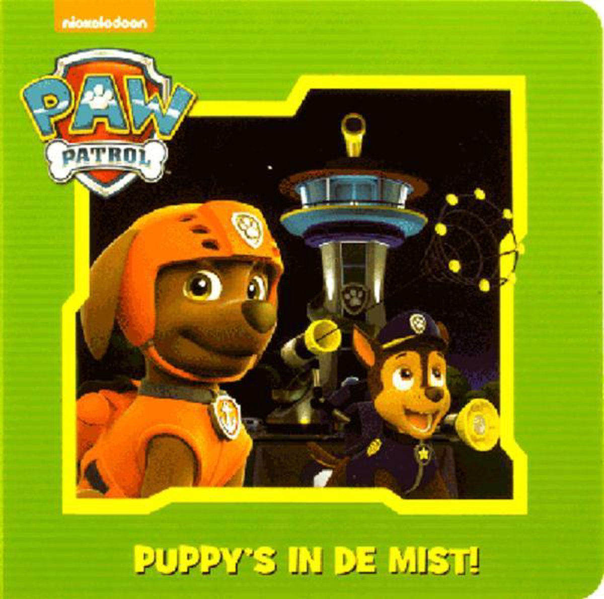 Paw Patrol Zuma- Puppy's in de mist - karton boekje - Nickelodeon