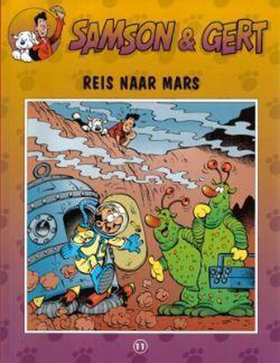 boekenbalie_9789074936125_cover Samson En Gert 11 Reis Naar Mars
