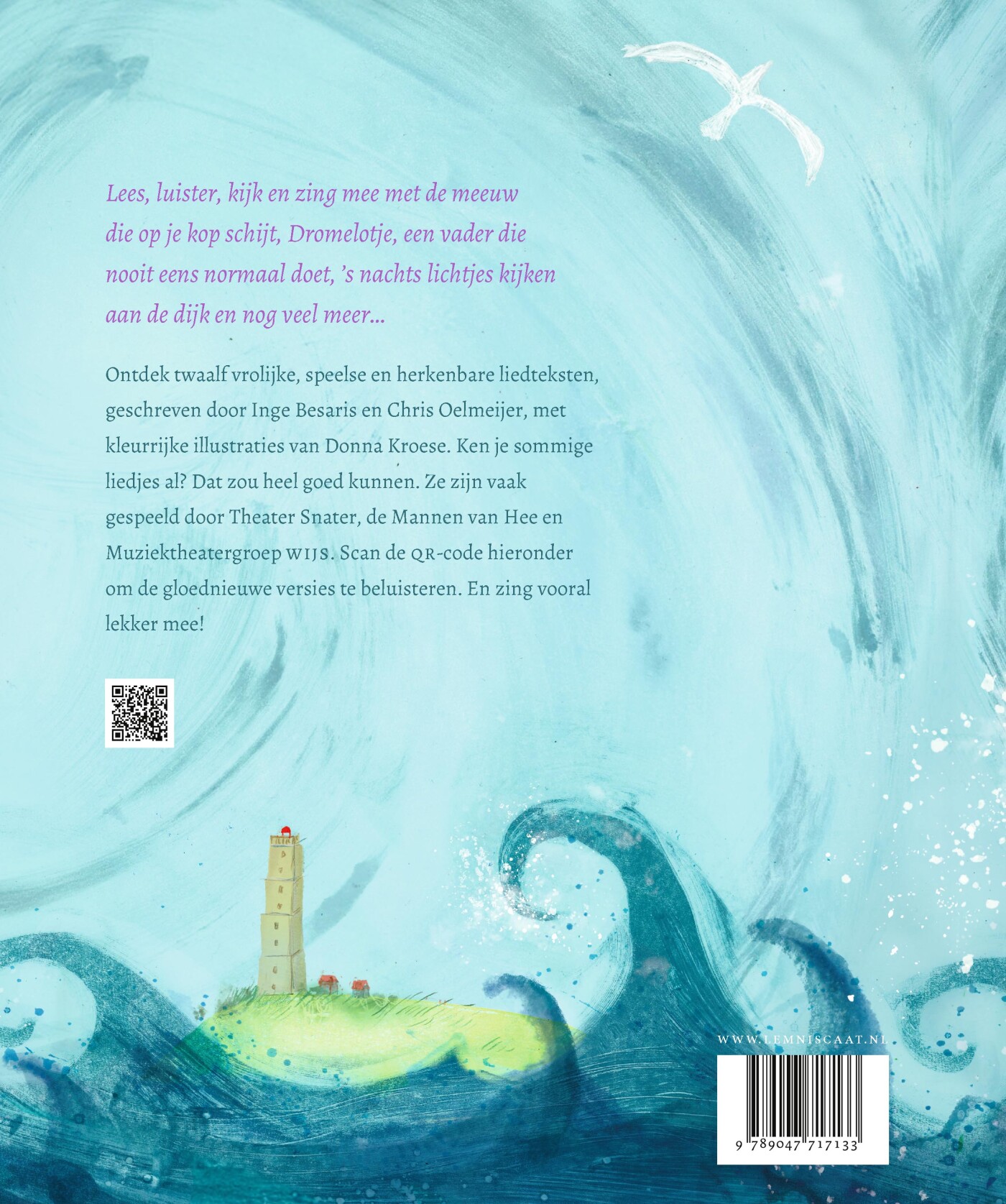 De schreeuw van de meeuw achterkant