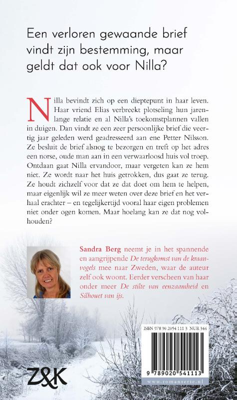 De terugkomst van de kraanvogels achterkant