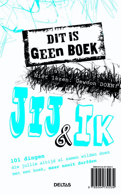 Dit is geen boek jij & ik /ik en jij achterkant