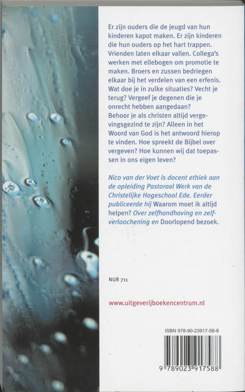 Altijd vergeven ? / Wie volgt ... achterkant