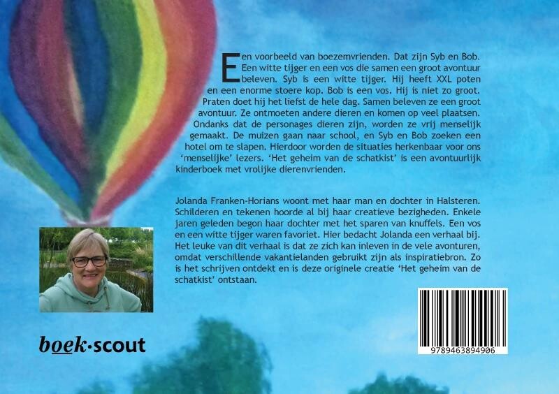 Het geheim van de schatkist achterkant