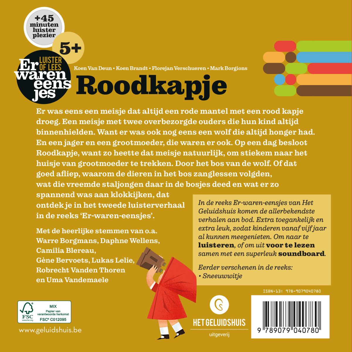 Roodkapje / Er-Waren-Eensjes / 2 Roodkapje / Er-Waren-Eensjes / 2 achterkant
