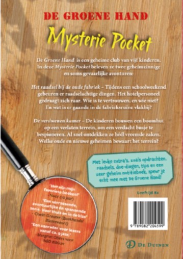 Mysterie Pocket / De Groene Hand achterkant