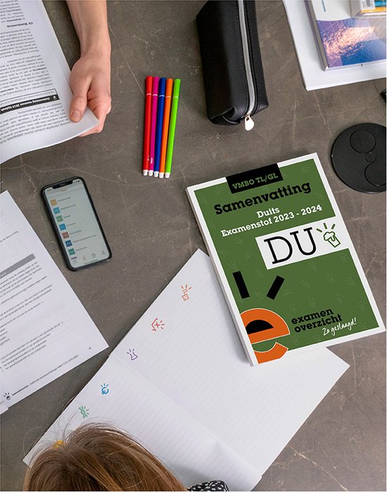 ExamenOverzicht - Samenvatting Duits VMBO TL/GL