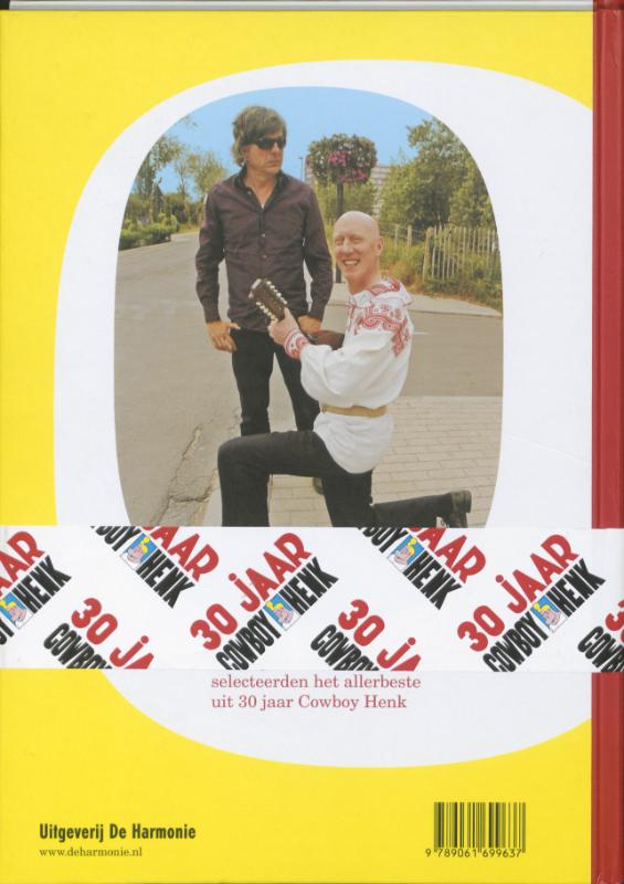 Het Grote Cowboy Henk Boek achterkant