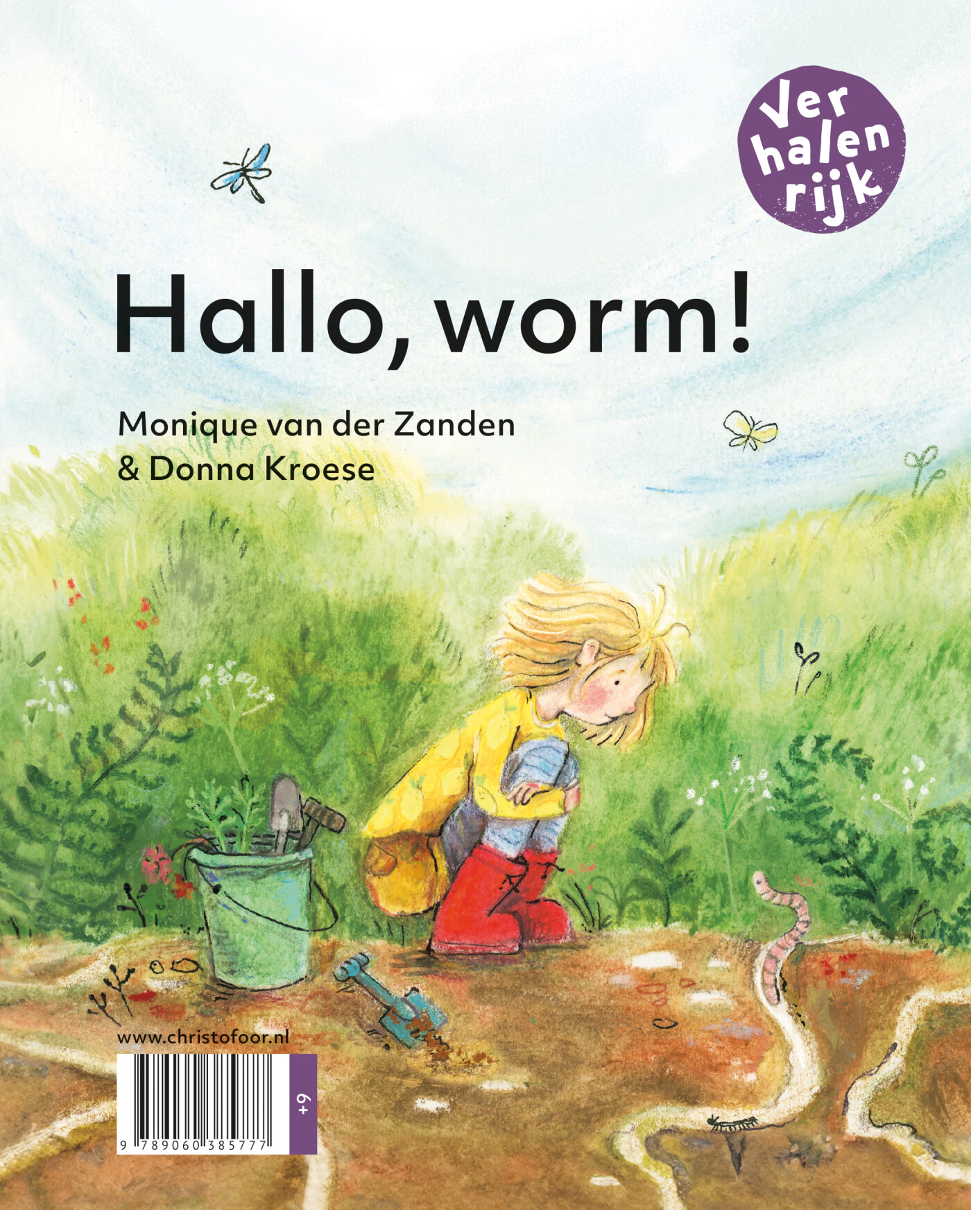 Rode pier en heks Hella / Hallo Worm! / Verhalenrijk achterkant