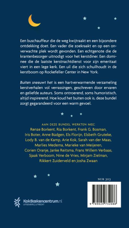 Buiten sneeuwt het Buiten sneeuwt het achterkant