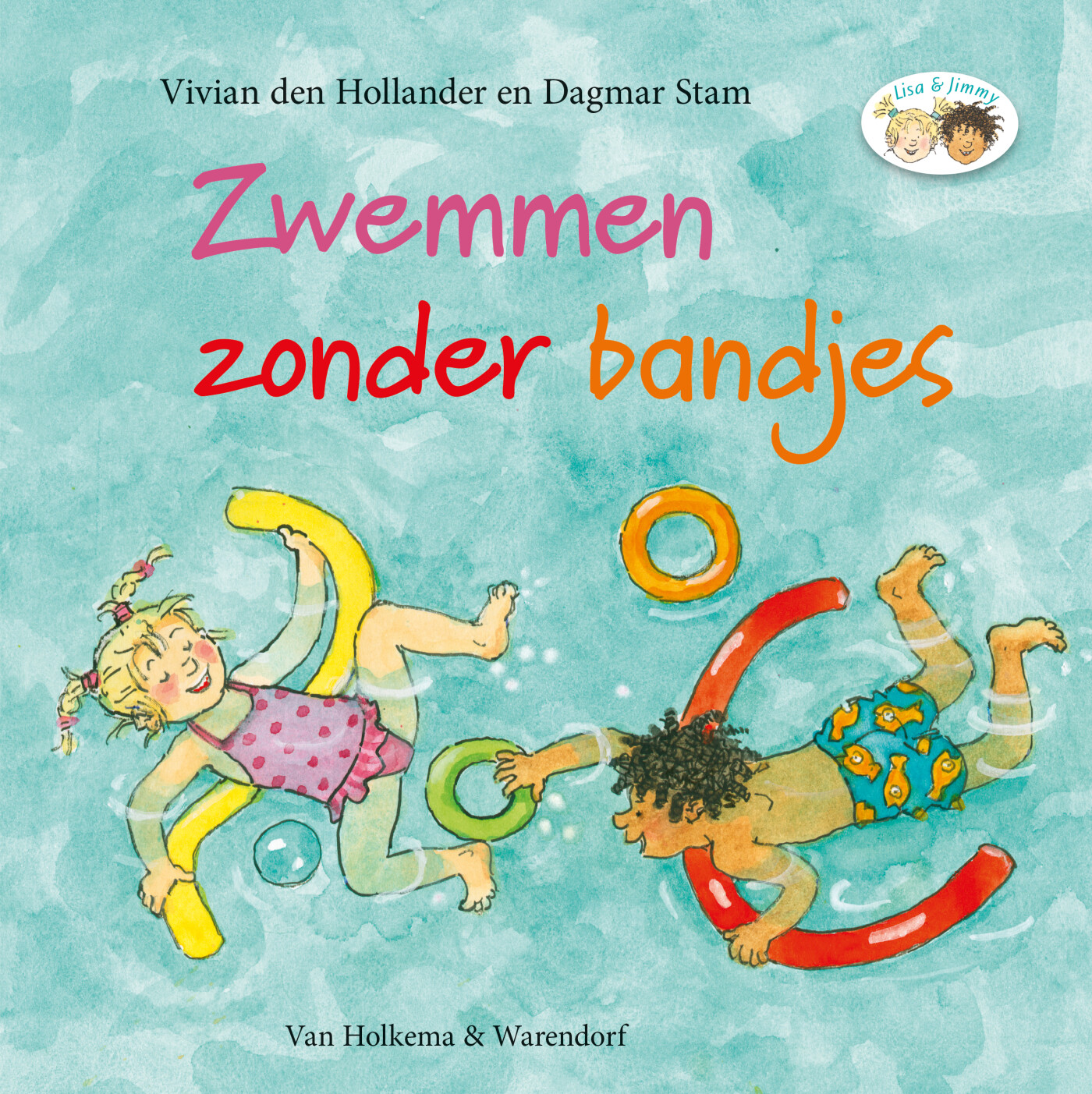 Zwemmen zonder bandjes / Lisa en Jimmy